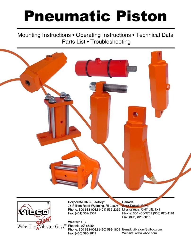 VIBCO 50 User manual