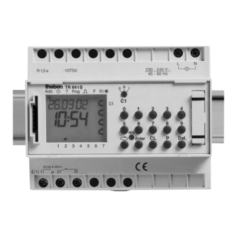 Theben TR 644 S User manual