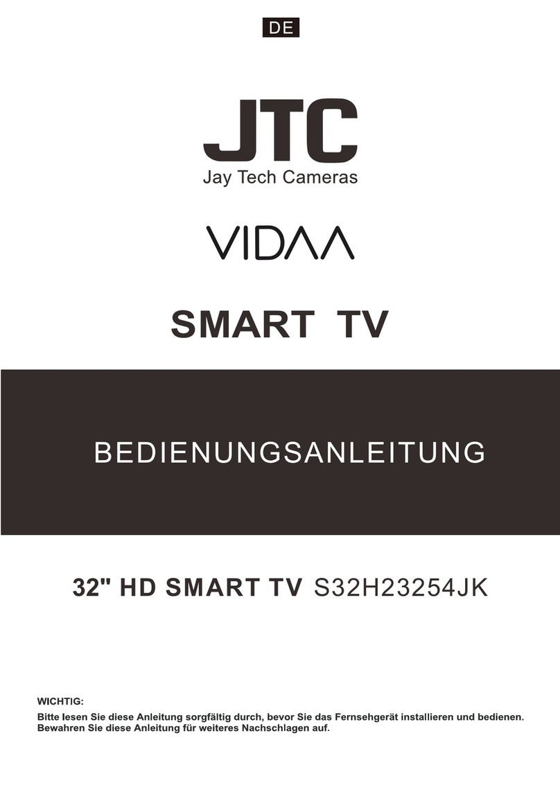 jtc VIDAA S32H23254JK User manual