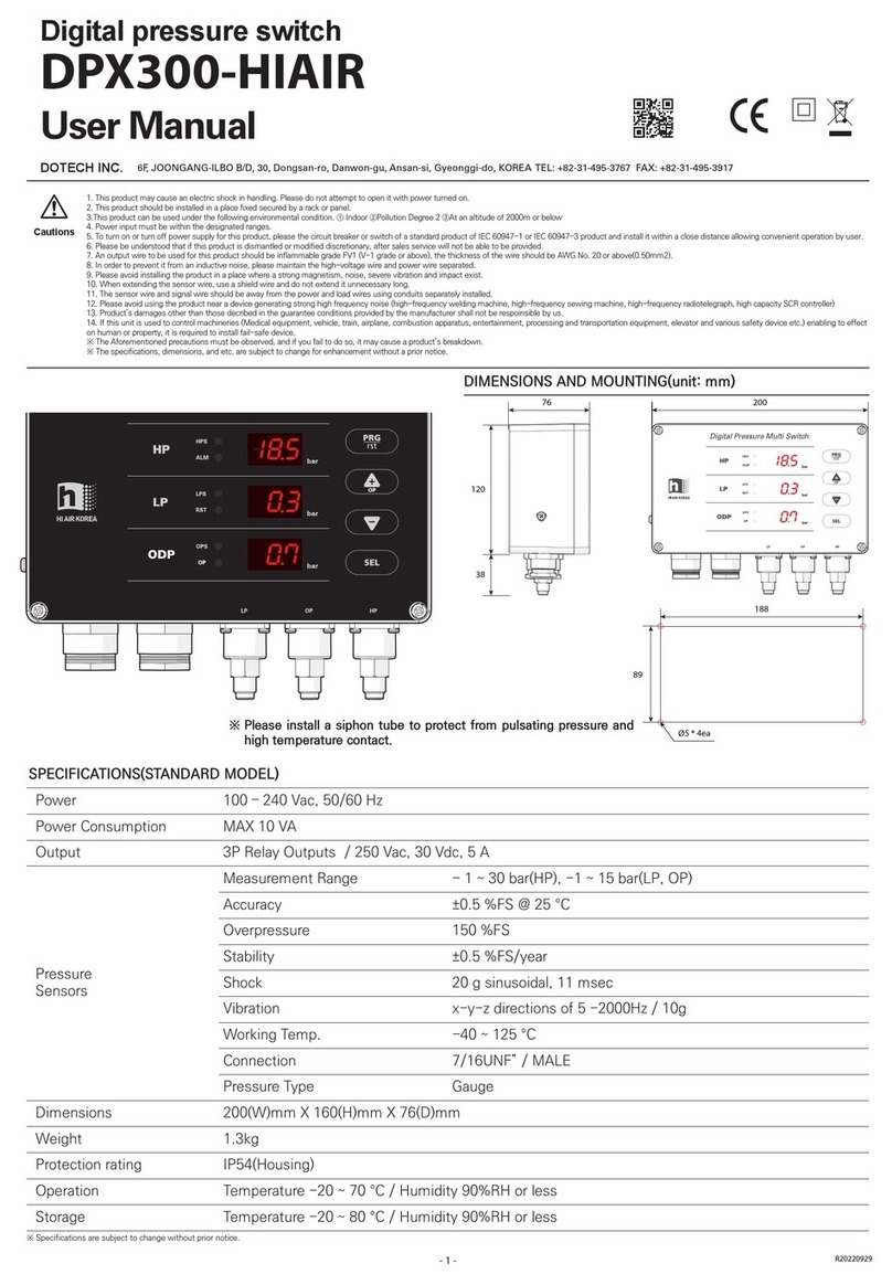 DOTECH DPX300-HIAIR user manual