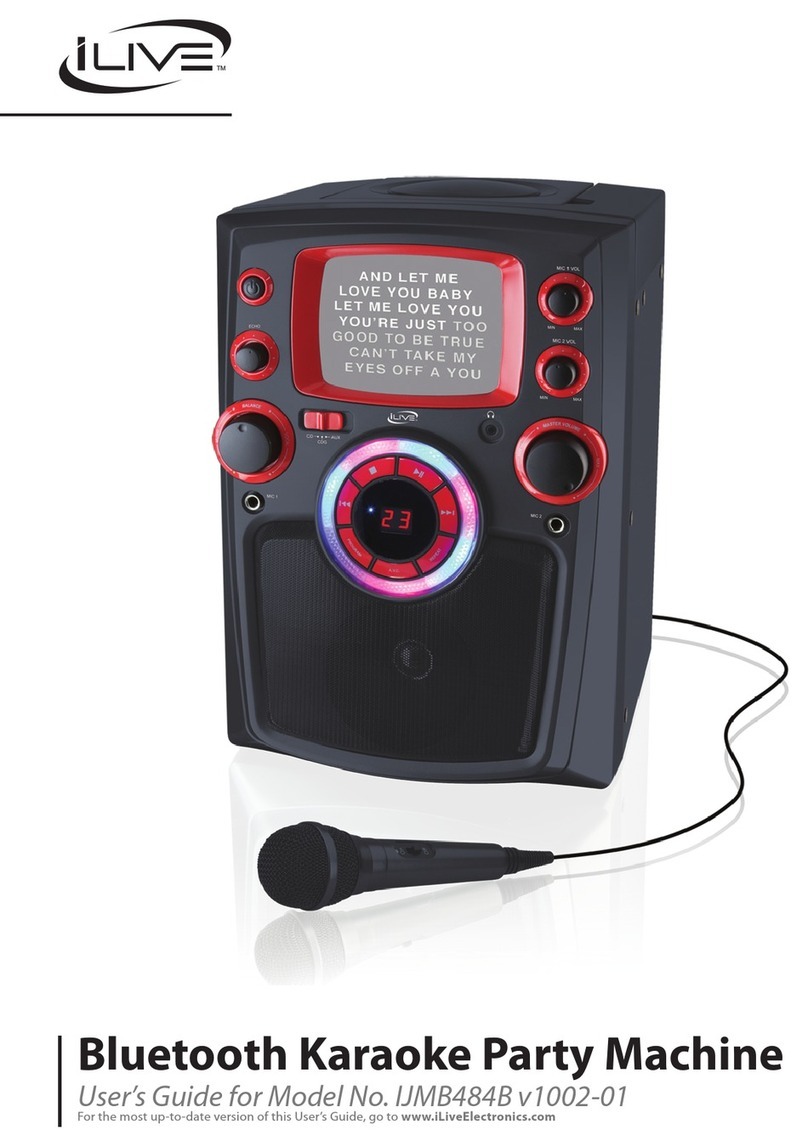 iLive IJMB484B v1002-01 User manual