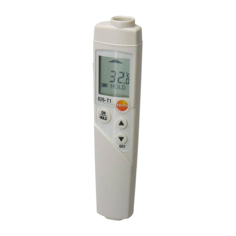 TESTO 826-T1 User manual