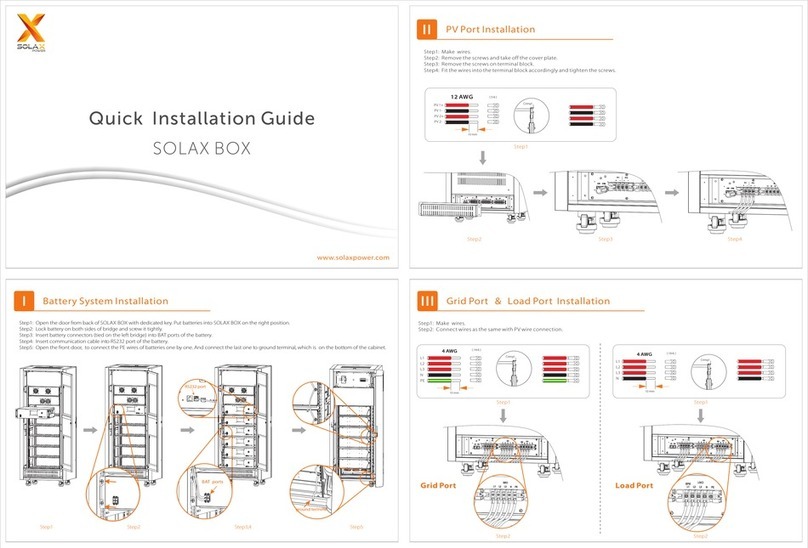 SolaX Power SOLAX BOX Quick installation guide