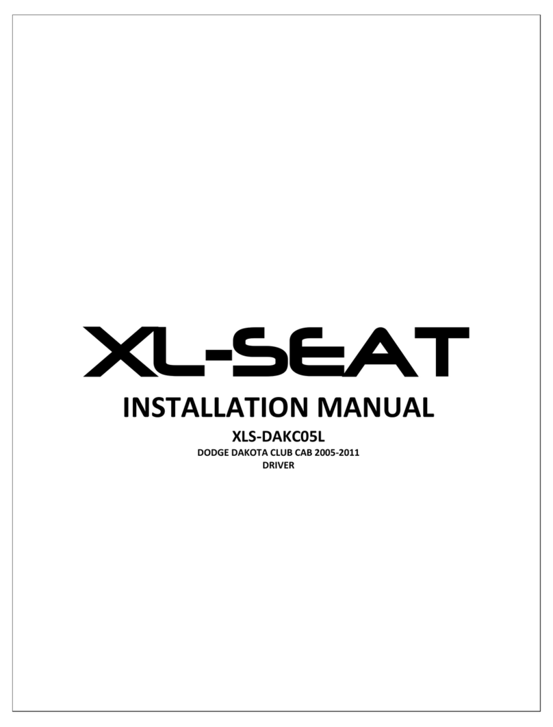 ADAPT SOLUTIONS XL-SEAT XLS-DAKC05L User manual ADAPT SOLUTIONS XL-SEAT XLS-DAKC05L User manual