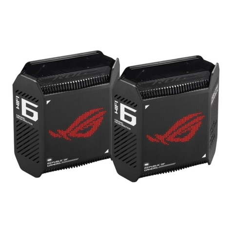 Asus ROG Rapture GT6 User manual Asus ROG Rapture GT6 User manual