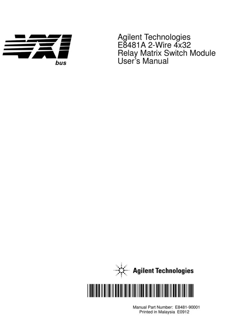 Keysight Technologies E8481A user manual