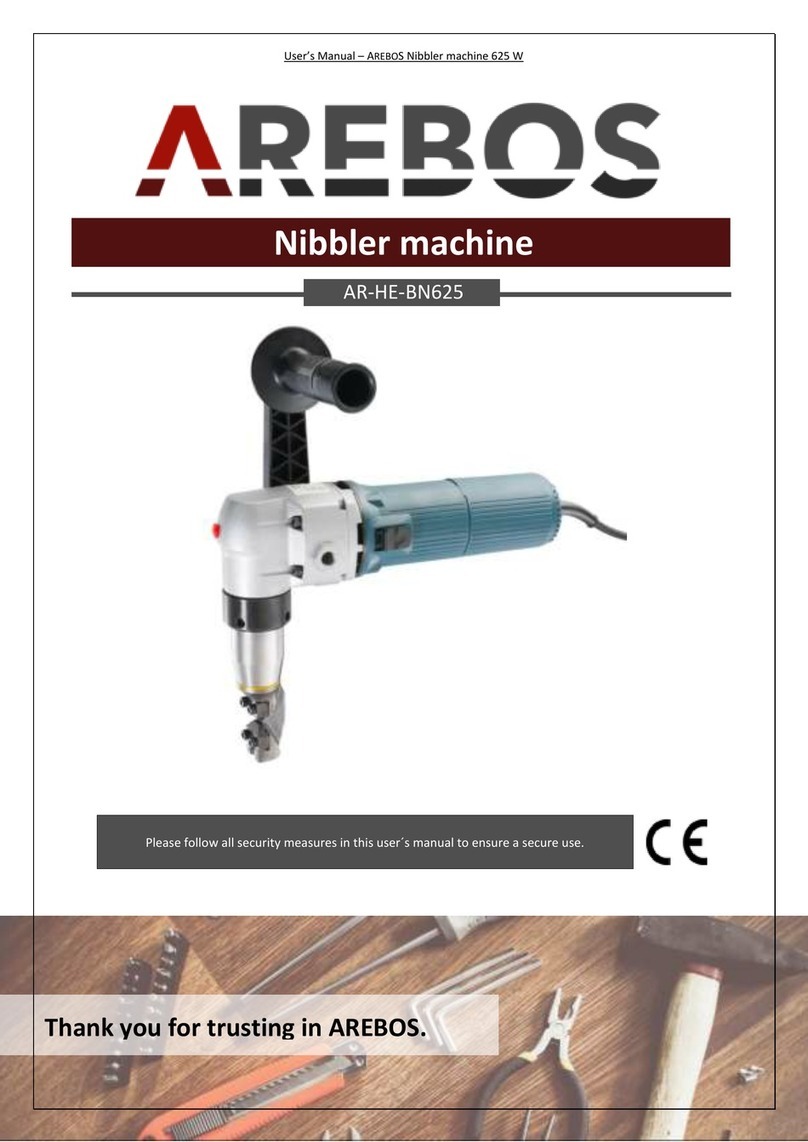AREBOS AR-HE-BN625 User manual