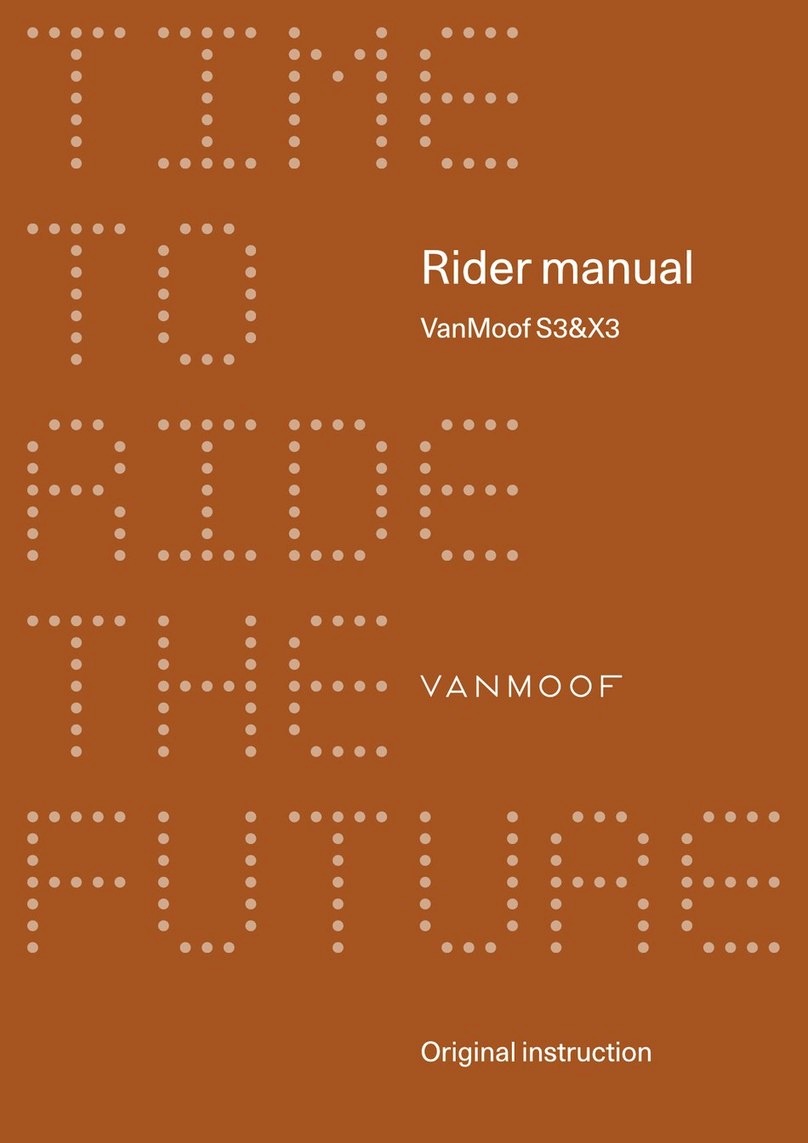 VANMOOF S3 User manual