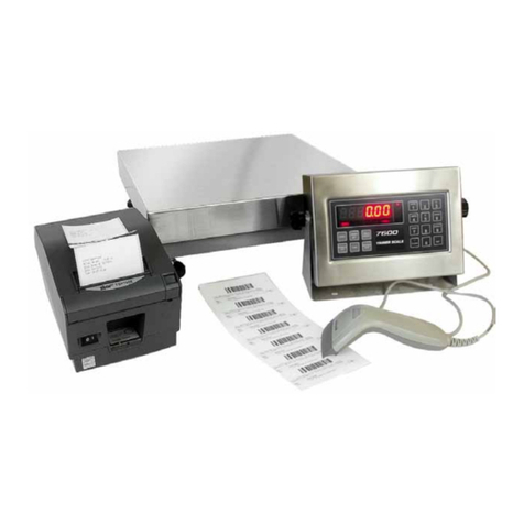 Triner Scale 7600 User manual Triner Scale 7600 User manual