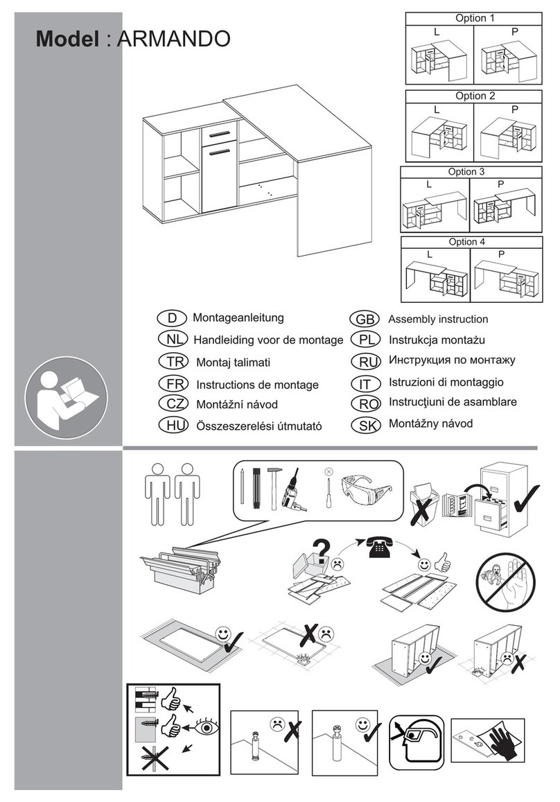 Moderno ARMANDO Table User manual