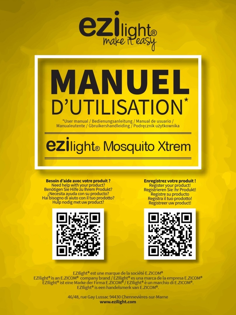 ezilight Mosquito Xtrem user manual