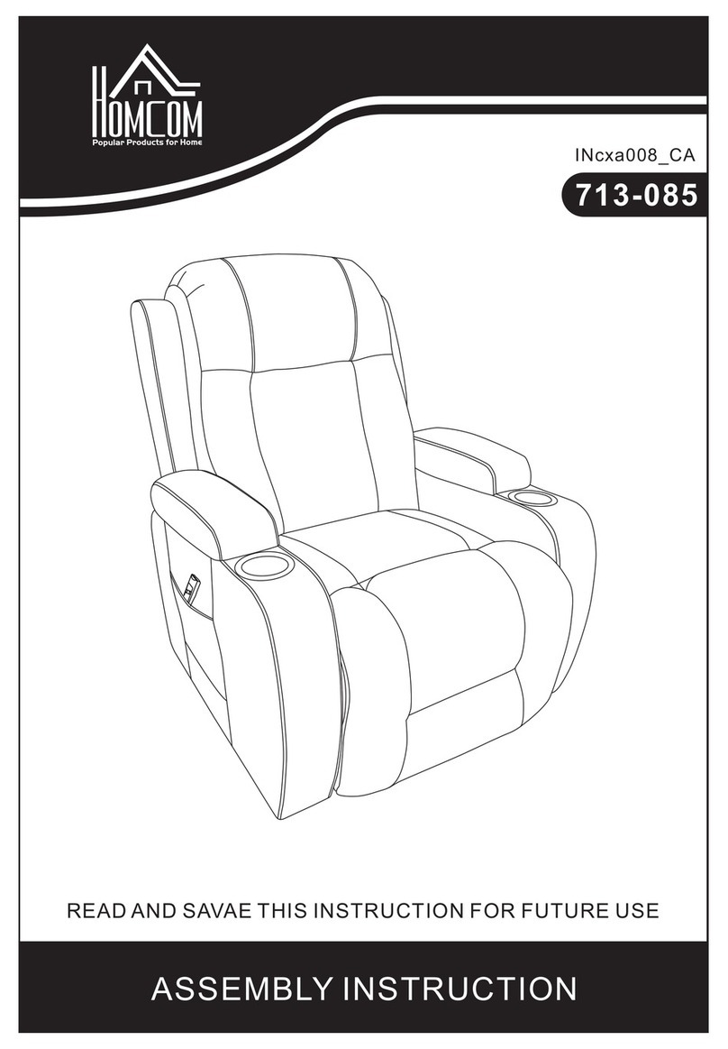 HOMCOM 713-085 Assembly instruction