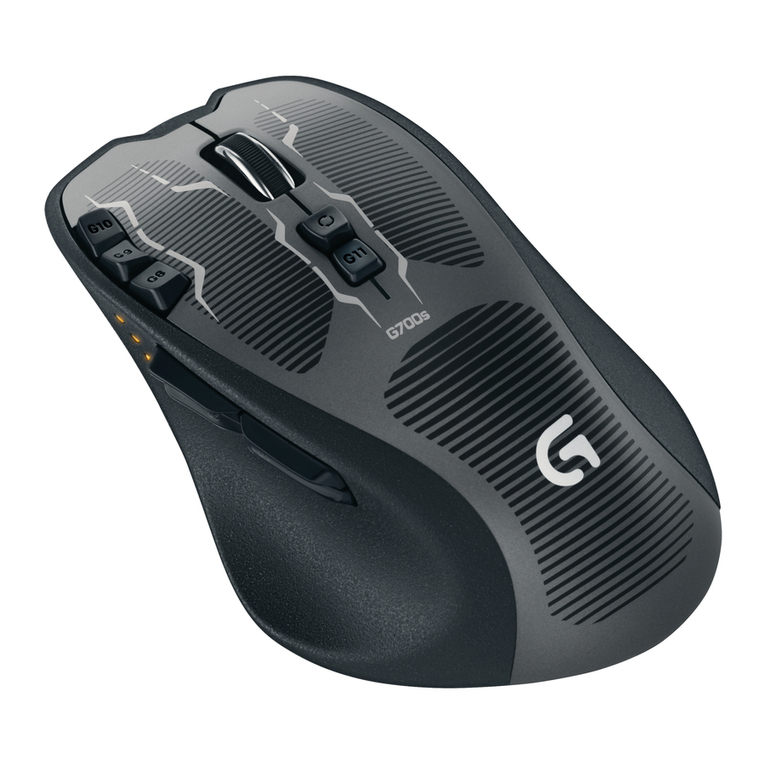 Logitech G700s User manual Logitech G700s User manual