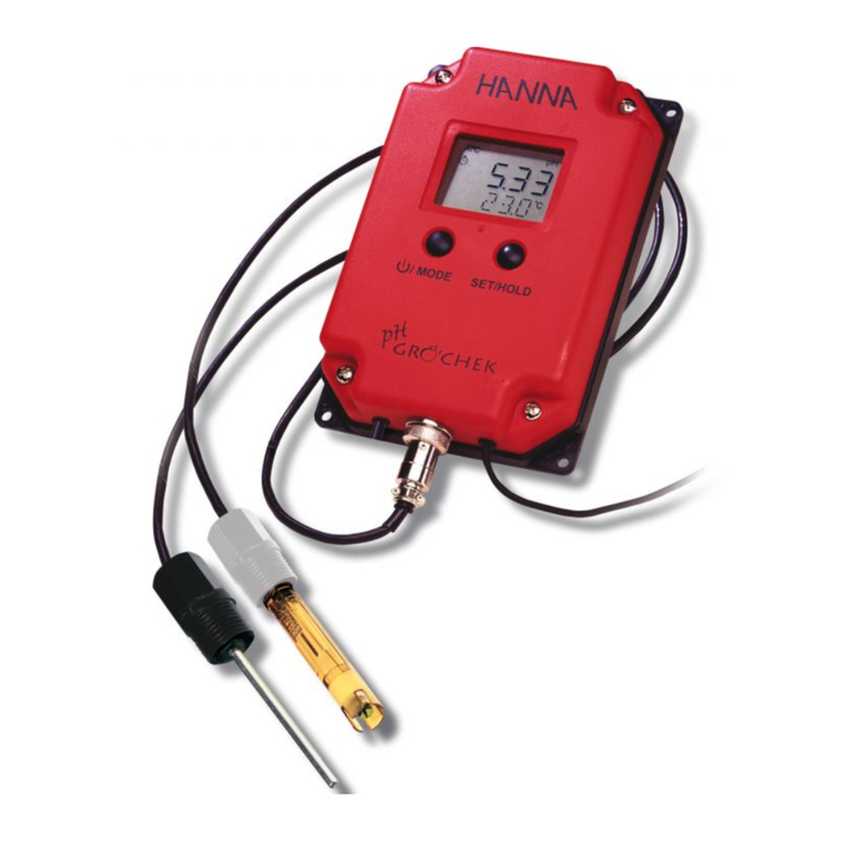 Hanna Instruments HI 991401 User manual Hanna Instruments HI 991401 User manual