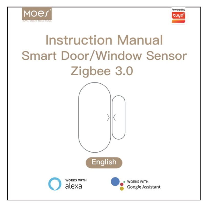 Moe's Zigbee 3.0 instruction manual