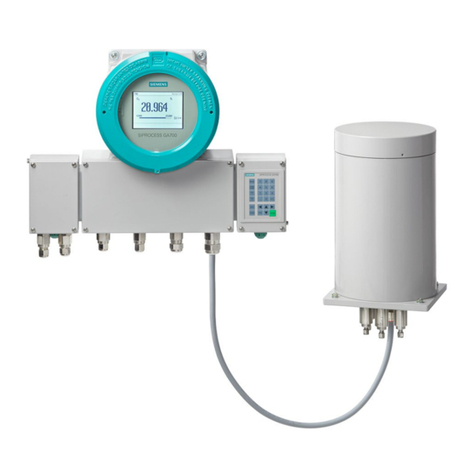 Siemens SIPROCESS GA700 User manual