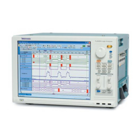 Tektronix TLA6000 Series User manual