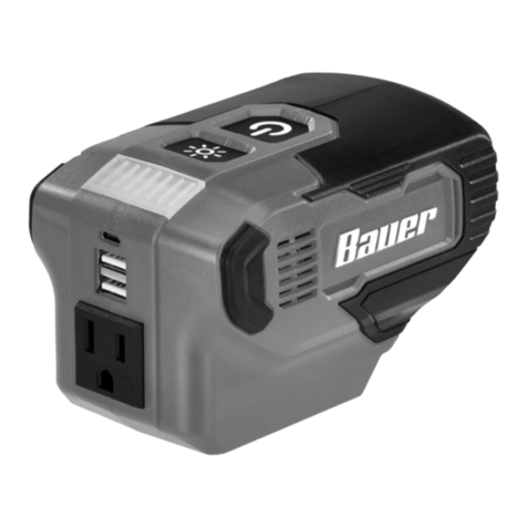 Bauer HYPERMAX LITHIUM 2209C-B User manual