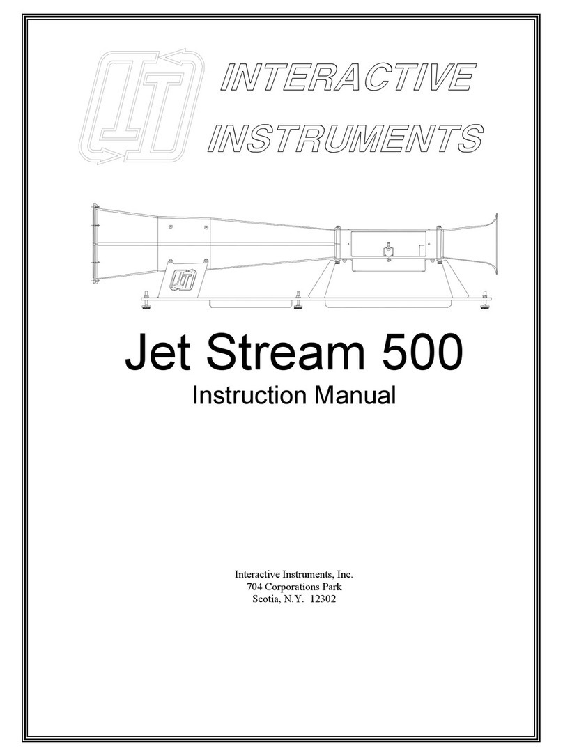 Interactive Instruments Jet Stream 500 instruction manual
