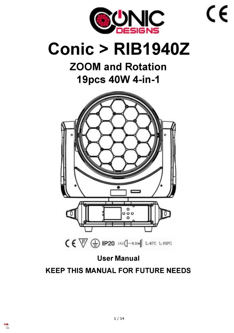CONIC RIB1940Z user manual
