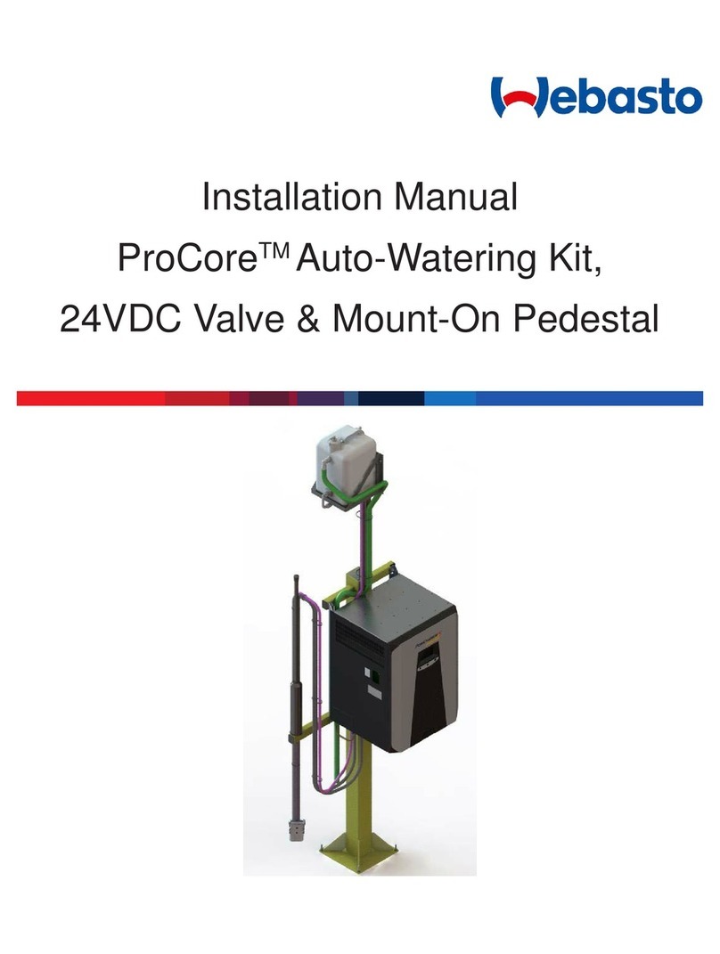 Webasto ProCore installation manual