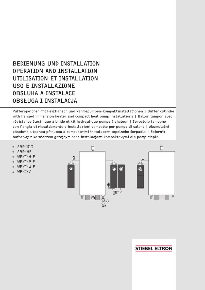 STIEBEL ELTRON SBP 100 Specification sheet