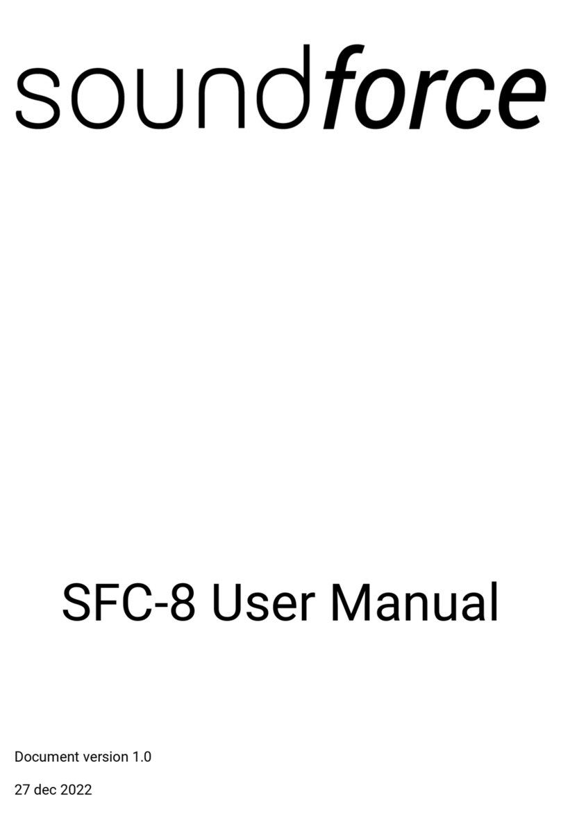 SoundForce SFC-8 user manual