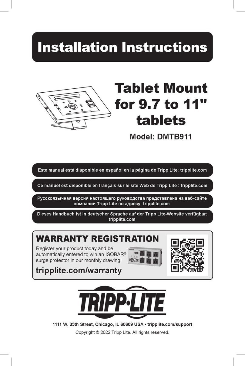 Tripp Lite DMTB911 installation instructions