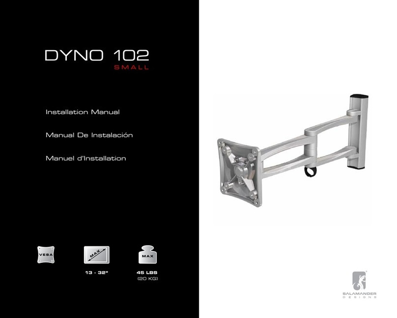 Salamander Designs DYNO 102 SMALL instruction manual