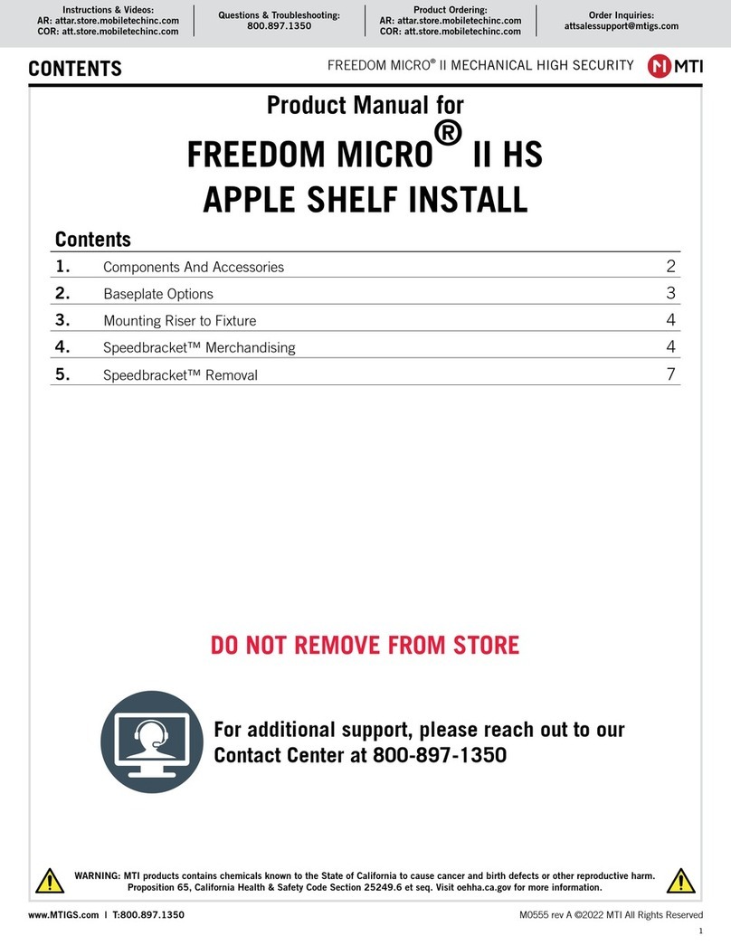 M-TI FREEDOM MICRO II HS product manual
