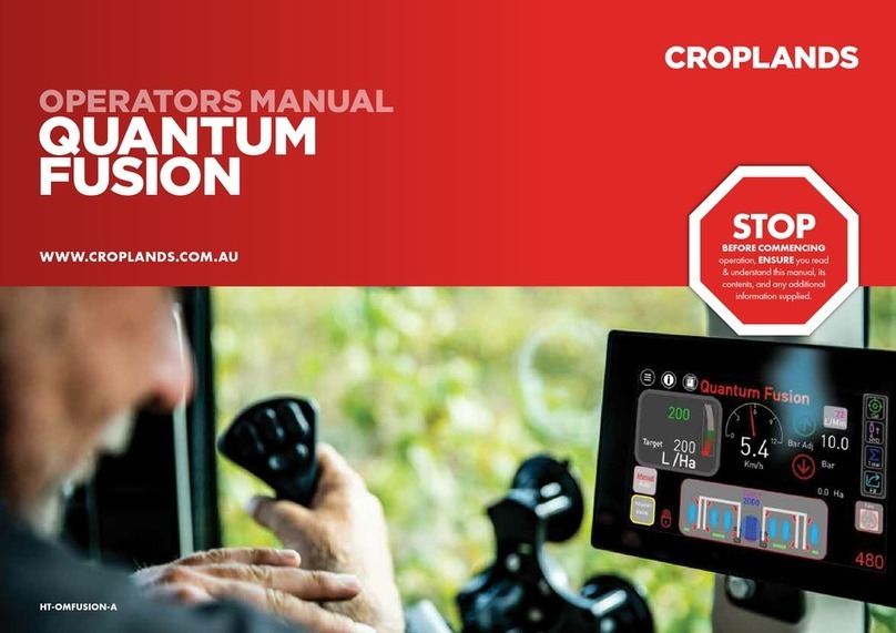 Croplands QUANTUM FUSION Operator's manual