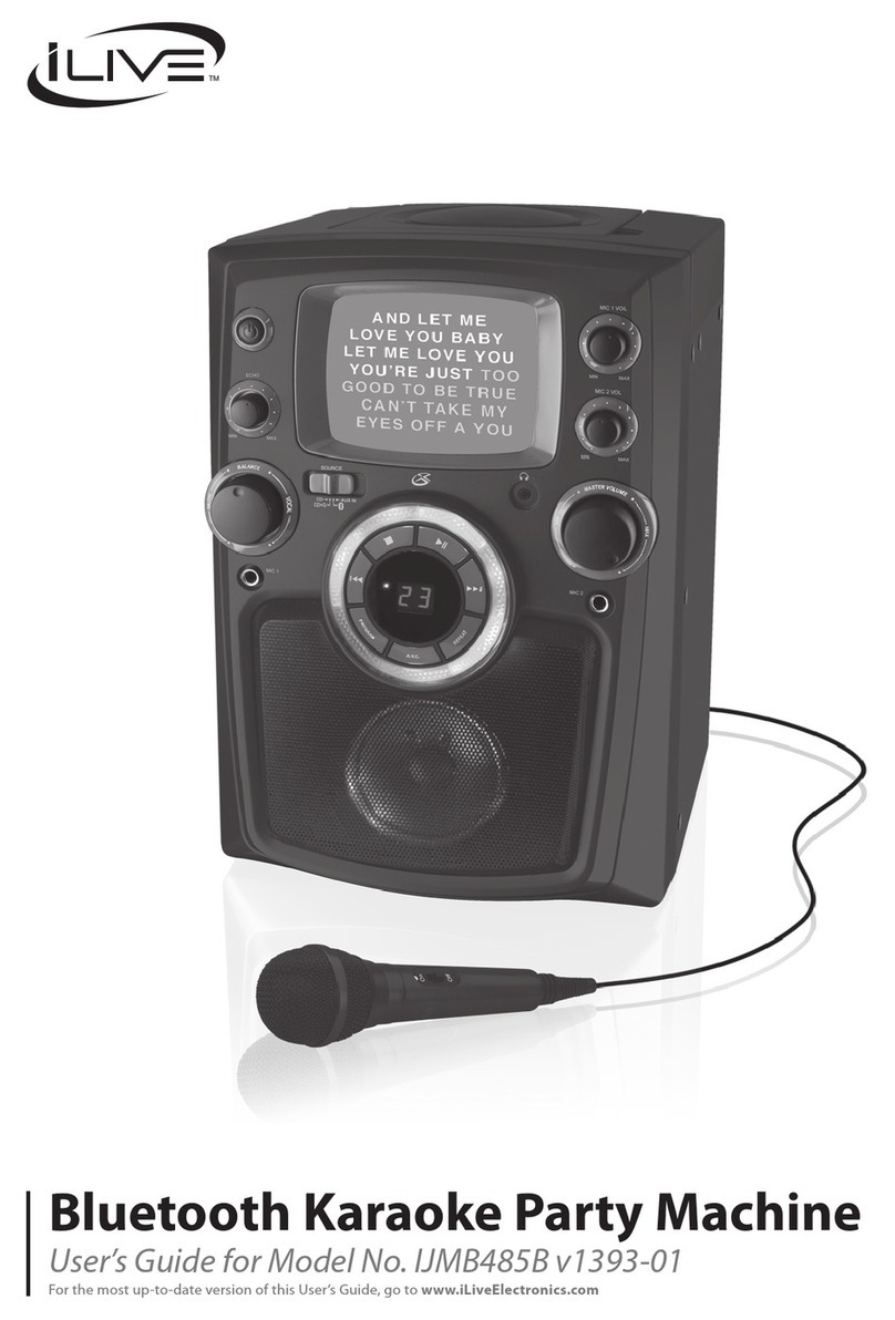iLive IJMB485B User manual