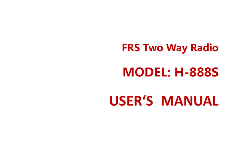 Baofeng H-888S User manual