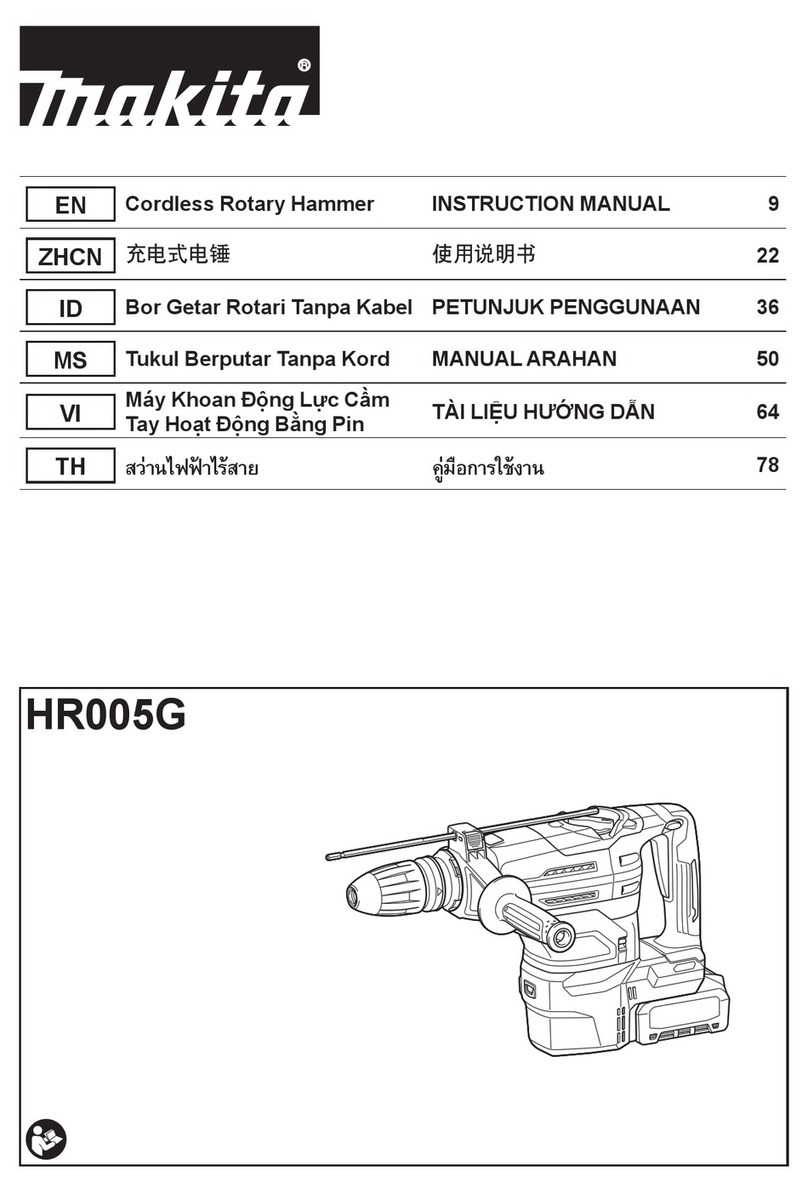 Makita HR005G instruction manual