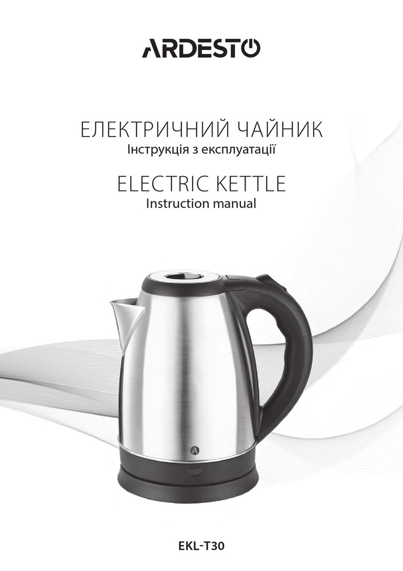ARDESTO EKL-T30 User manual