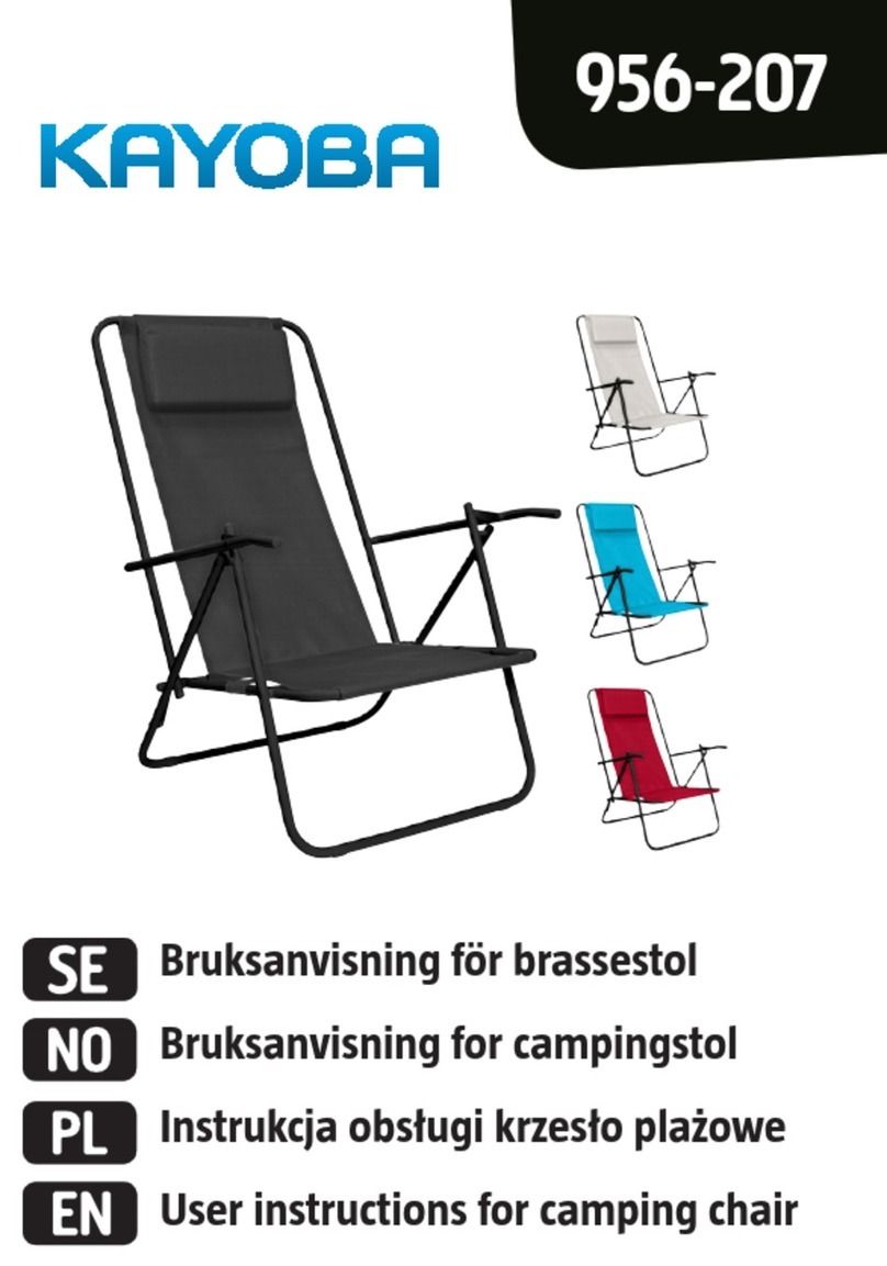 Kayoba 956-207 User instructions