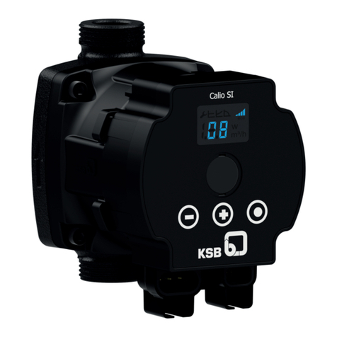 KSB Calio SI Dual Installation & operating manual