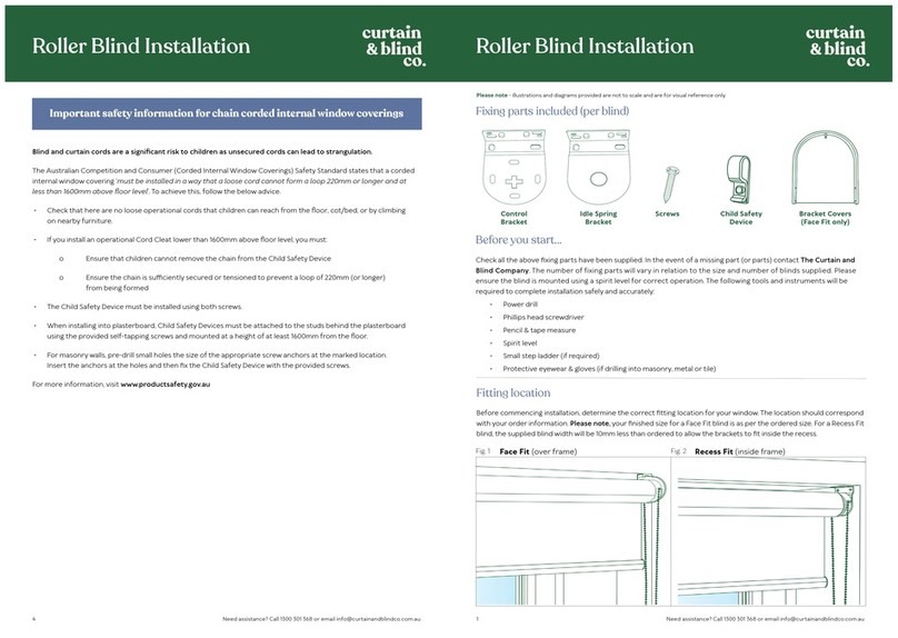 curtain & blind Roller Blind Installation