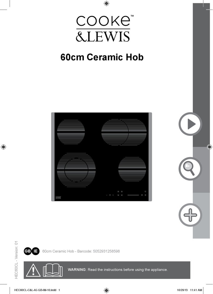 Cooke & Lewis HEC60CL User manual Cooke & Lewis HEC60CL User manual
