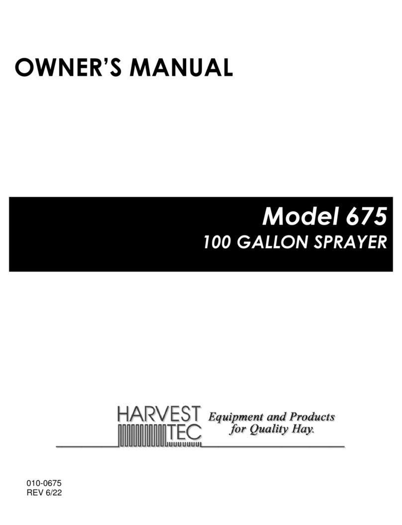 Harvest TEC 675 owner's manual