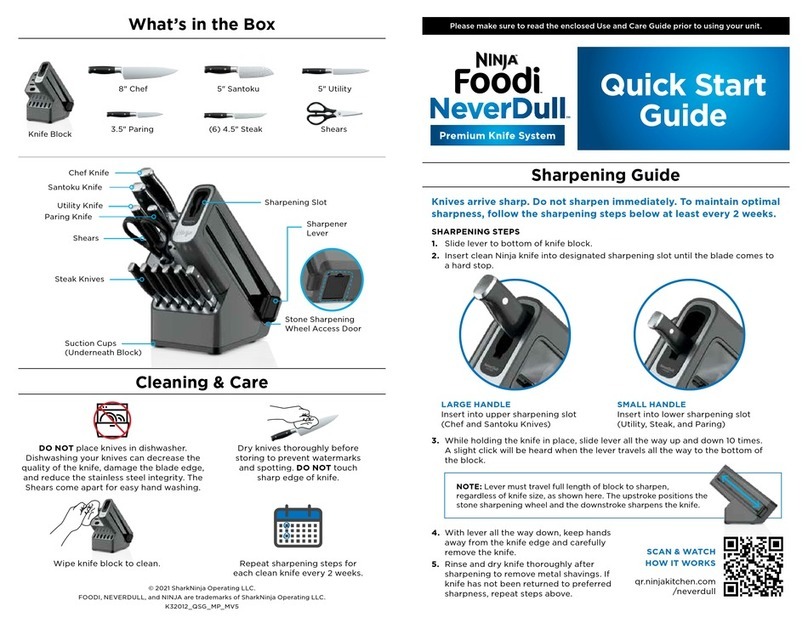 Ninja Foodi NeverDull User manual