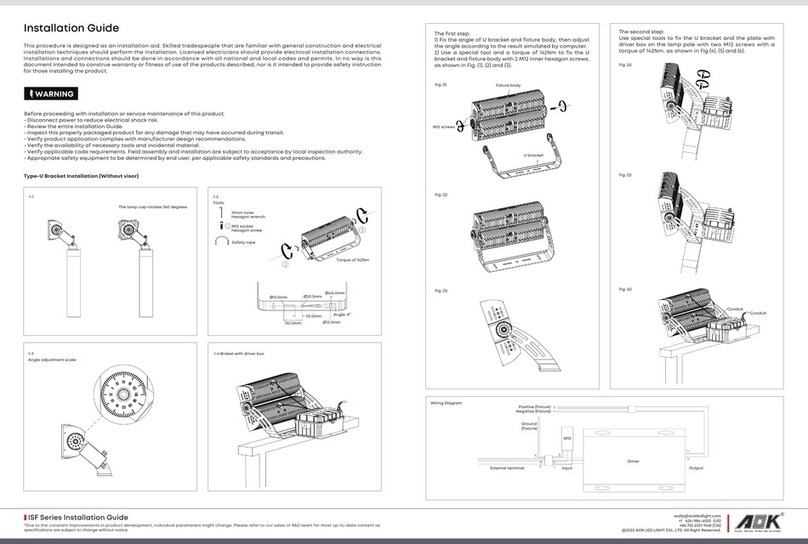 AOK ISF Series User manual