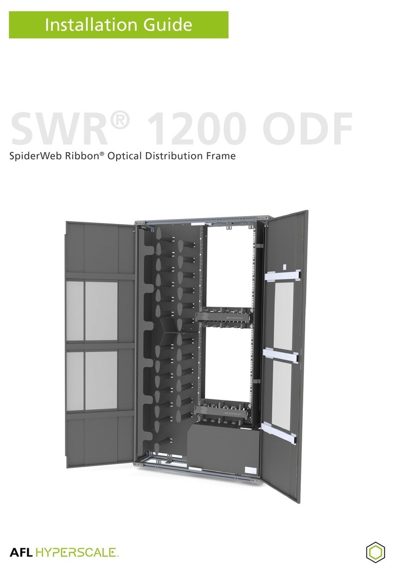 AFL Hyperscale SWR 1200 ODF User manual
