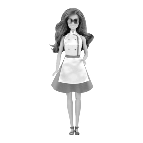 Mattel Barbie DHF06 instructions