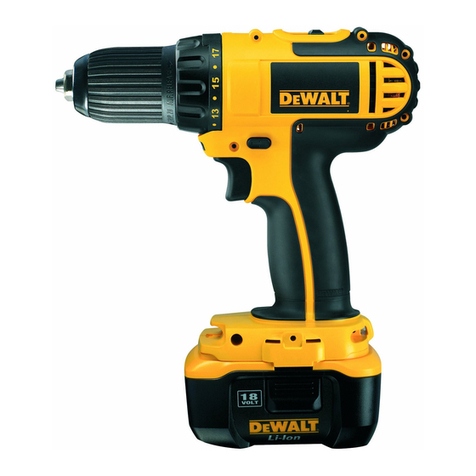DeWalt DC722KL Original instructions