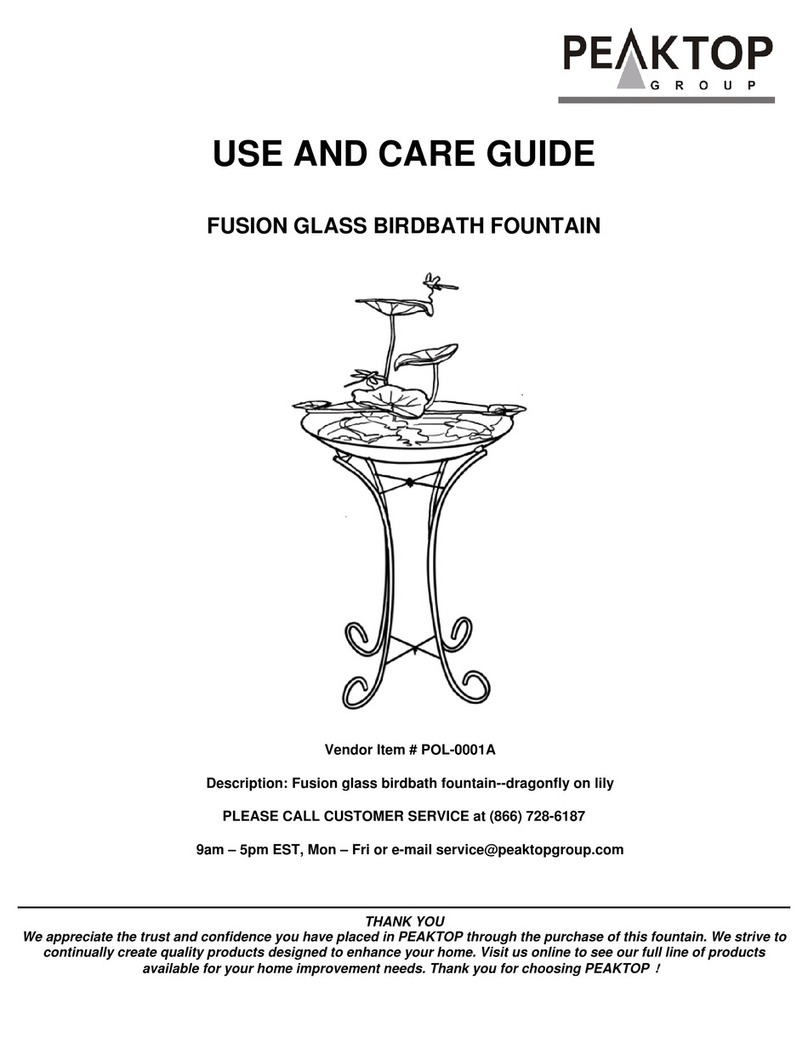 PEAKTOP POL-0001A User manual