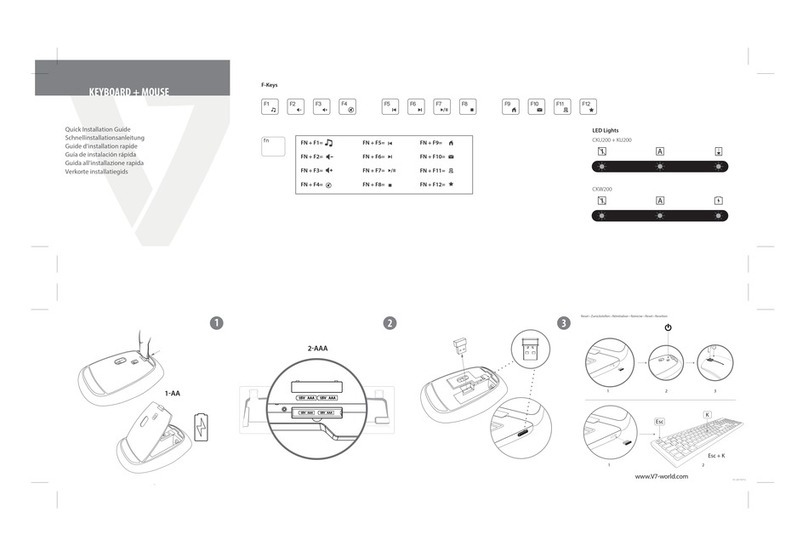 V7 CKU200 Quick installation guide