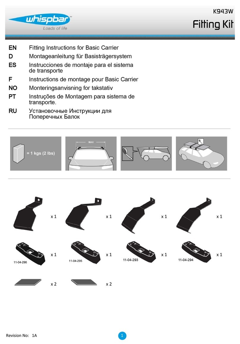 Whispbar K943W User manual