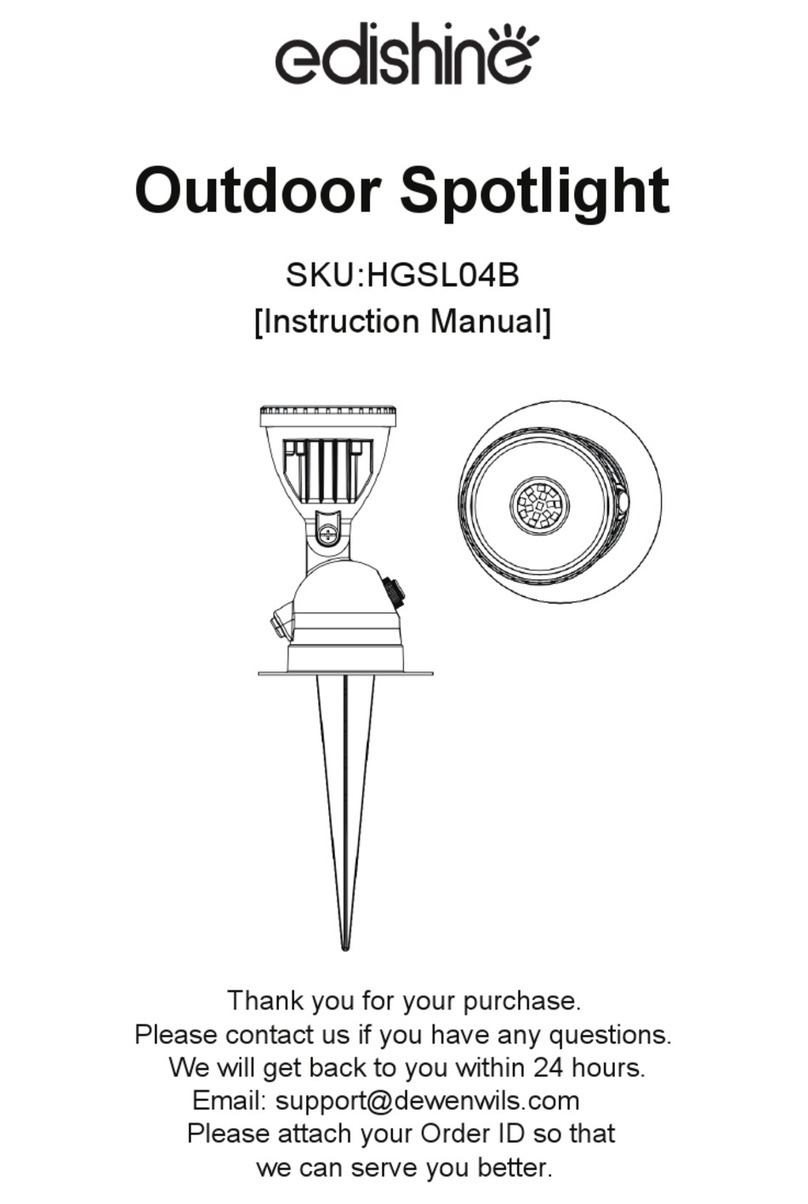 edishine HGSL04B instruction manual