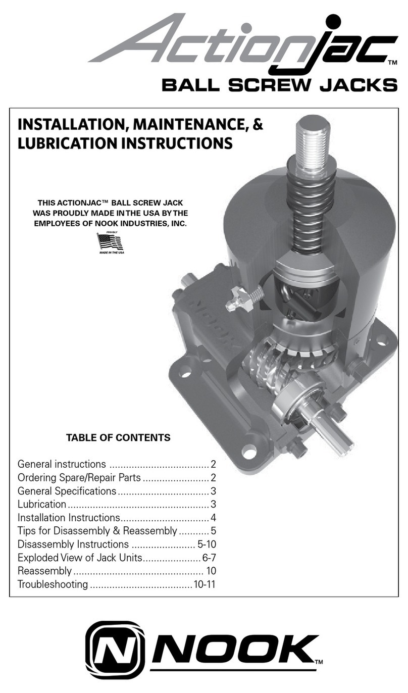 NOOK Actionjac Installation and operating instructions